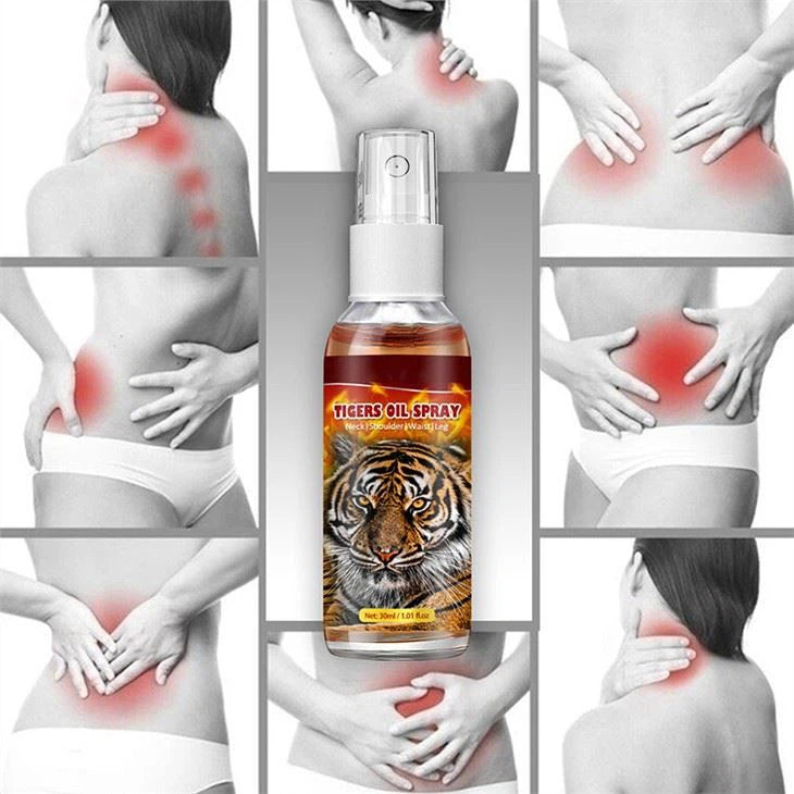 Tiger oil spray