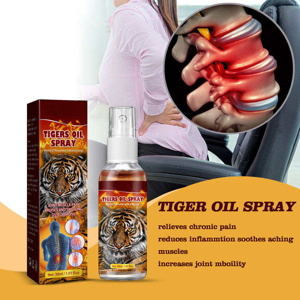 Tiger oil spray
