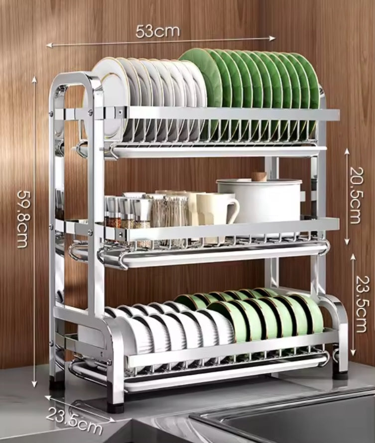 Escorredor de louça inox