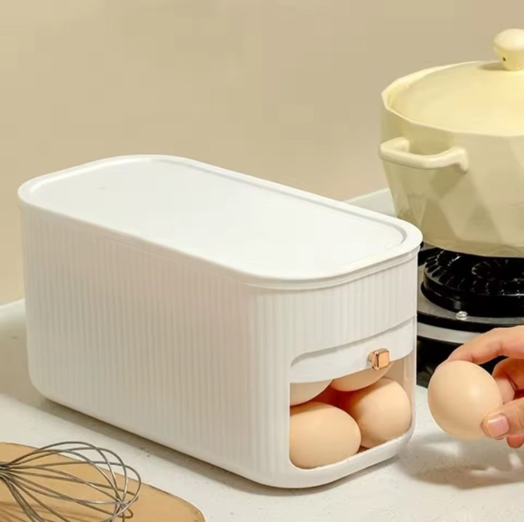 Organizador de Ovos Premium - Praticidade e Design para sua Cozinha