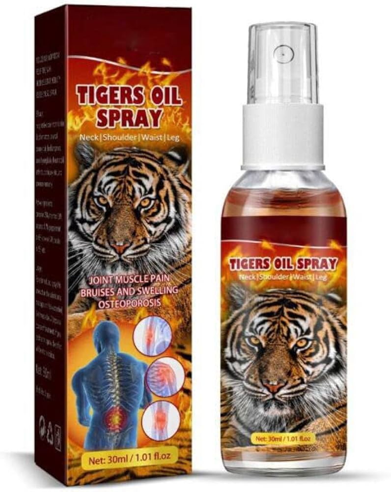 Tiger oil spray
