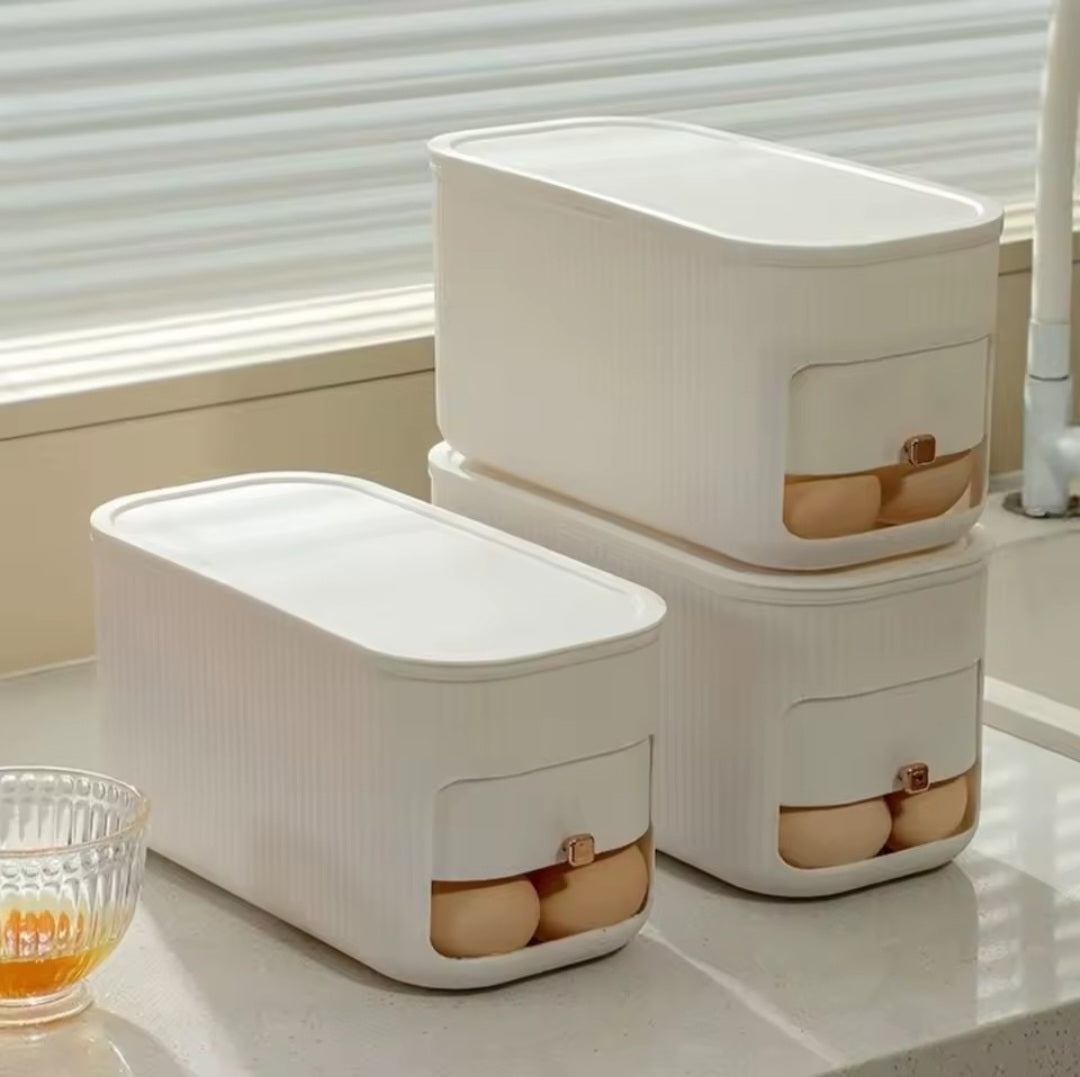Organizador de Ovos Premium - Praticidade e Design para sua Cozinha