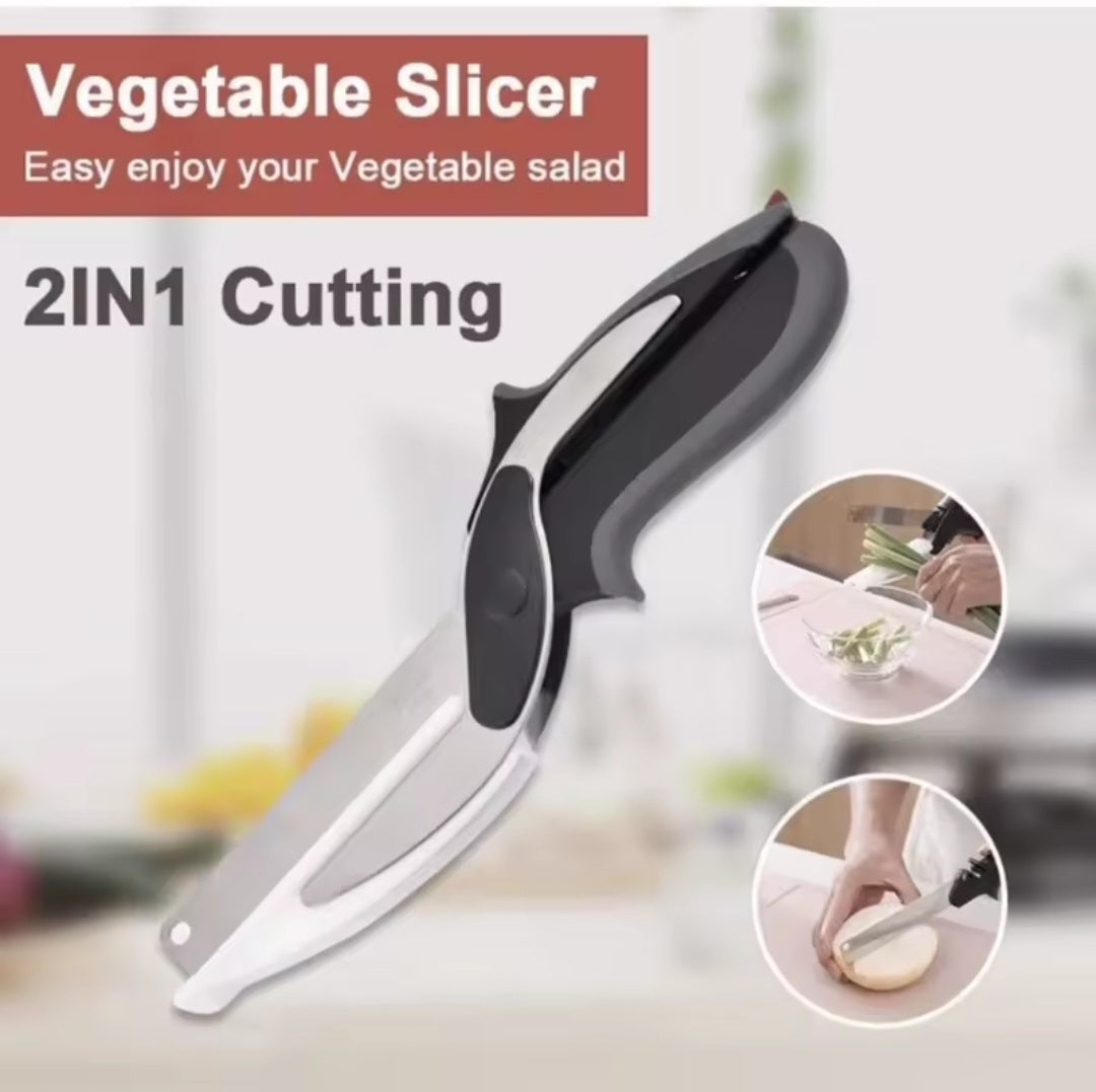 Vegetable Slicer 2 em 1 – A Revolução no Preparo de Alimentos